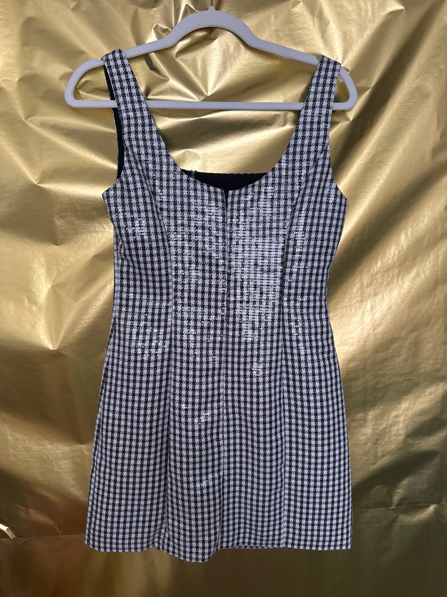 WAYF Checkered Dress 