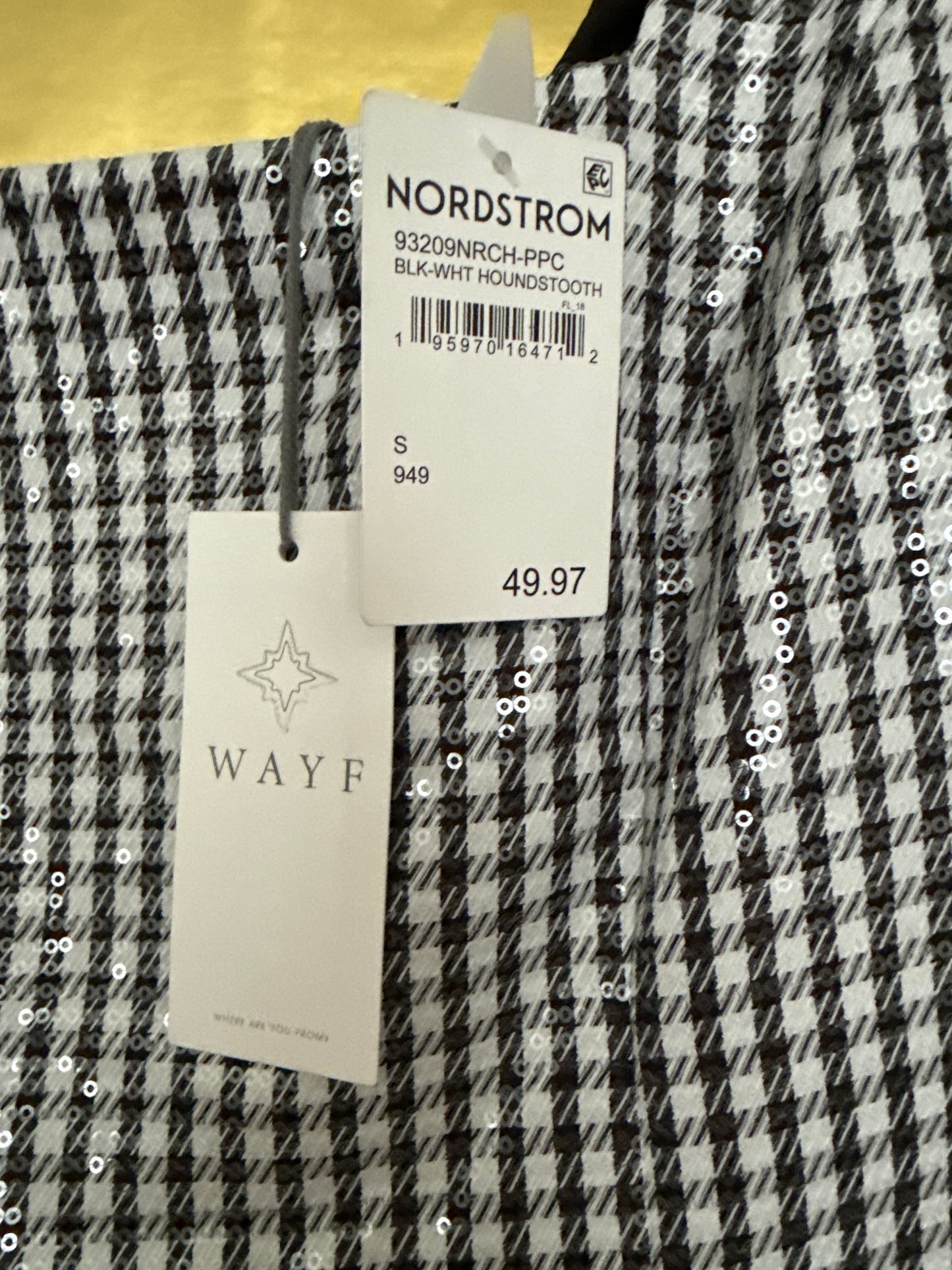 WAYF Checkered Dress 
