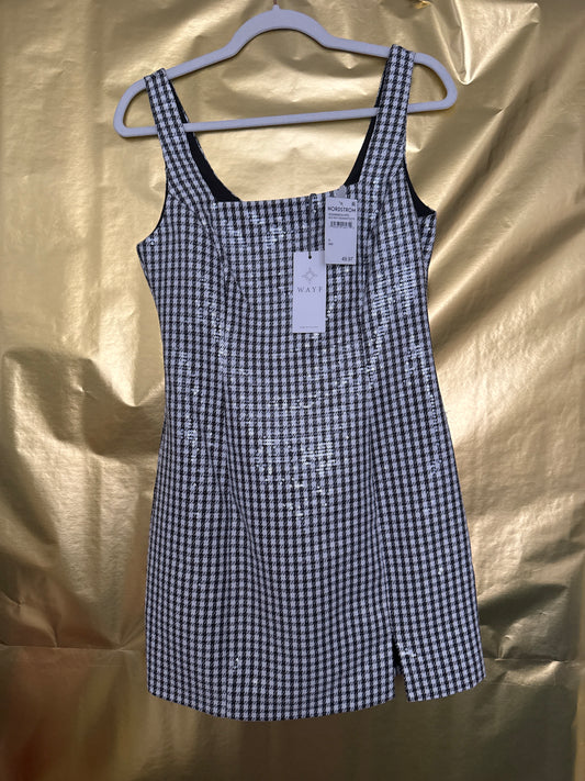 WAYF Checkered Dress 